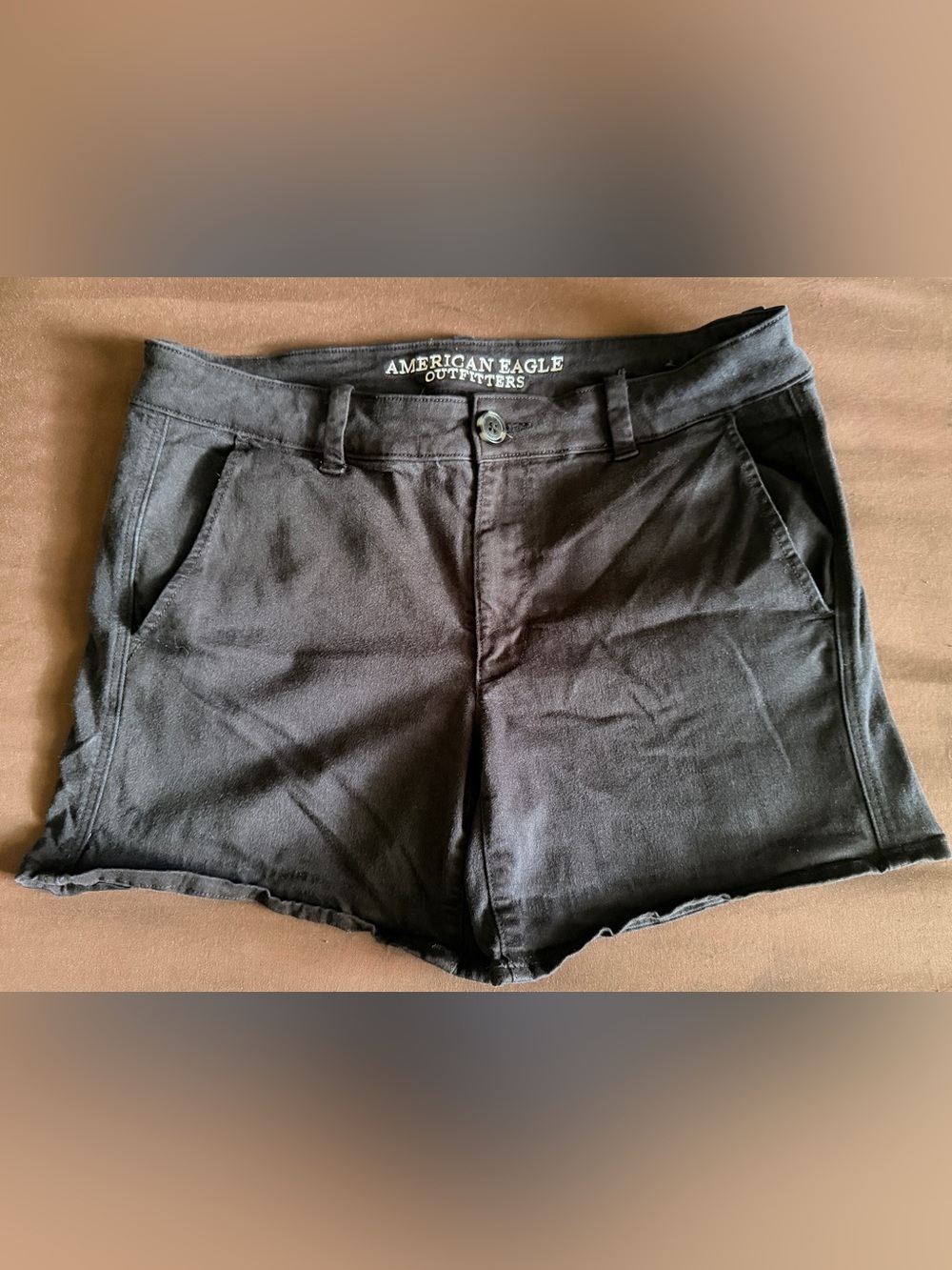 American Eagle Outfitters Black Men’s Chino Shorts